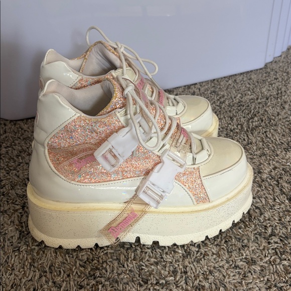 Demonia Shoes - Demonia rave boots size 9